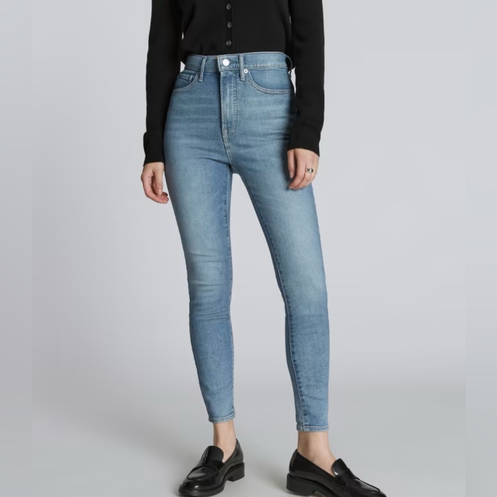 Everlane Women's Skinny Jeans - Light Blue